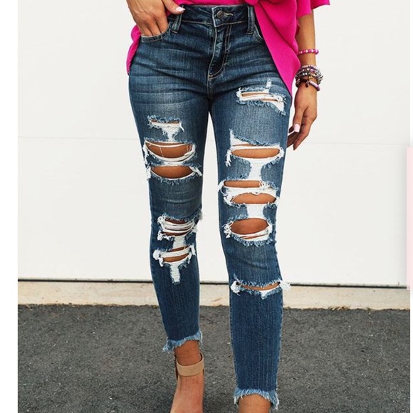 Cello Denim - High-Rise Cropped Cello Jeans